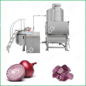 onion vacuum frying machine