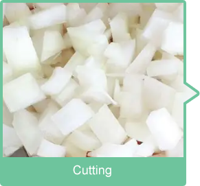Onion cutting