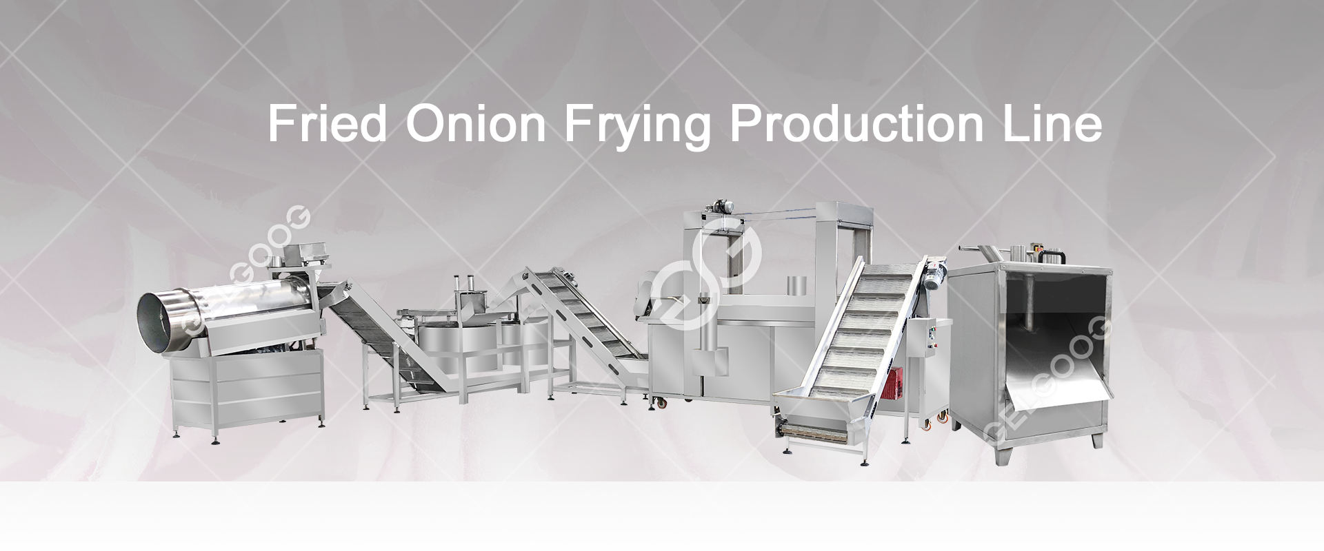 onion frying line