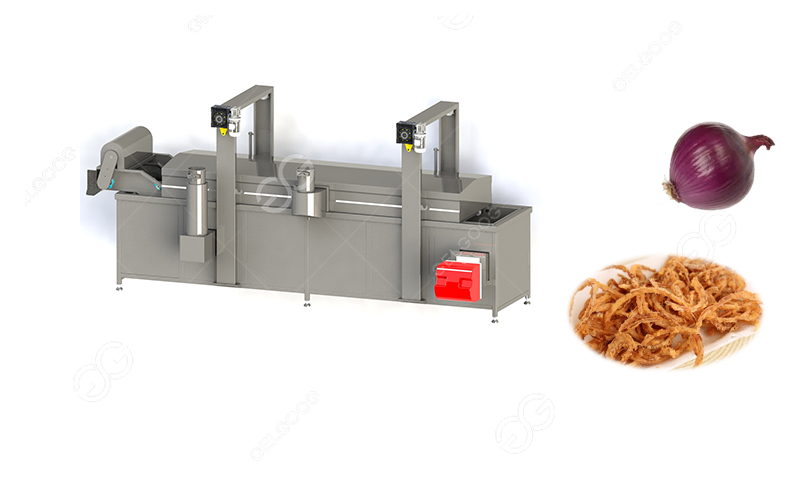 frying machine for onion