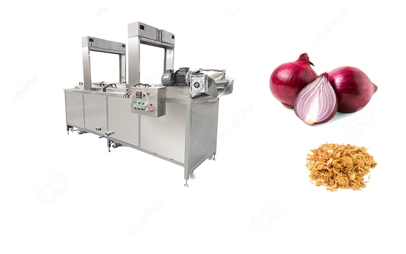 onion frying machine